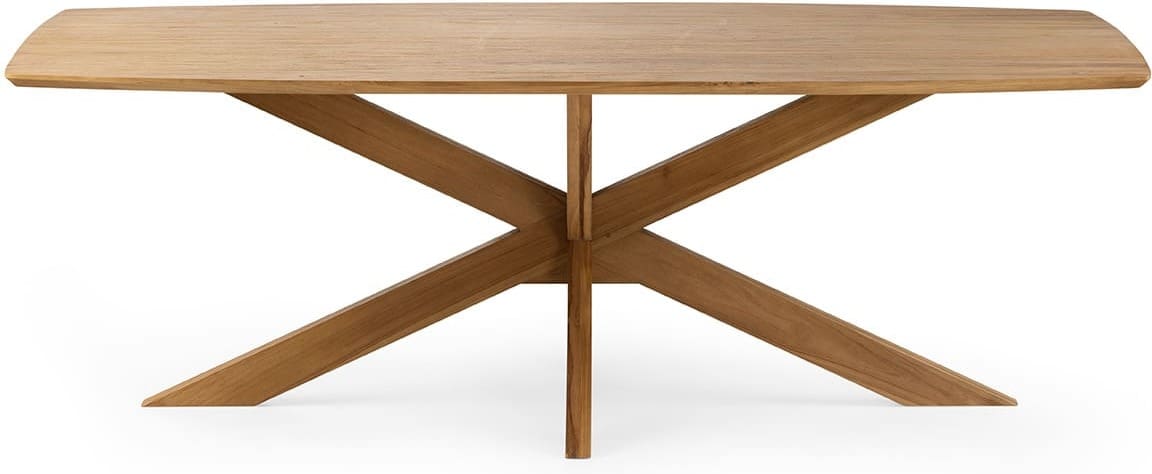 Feelings Wonen meubelen Malang eettafel 220cm Naturel Eettafel
