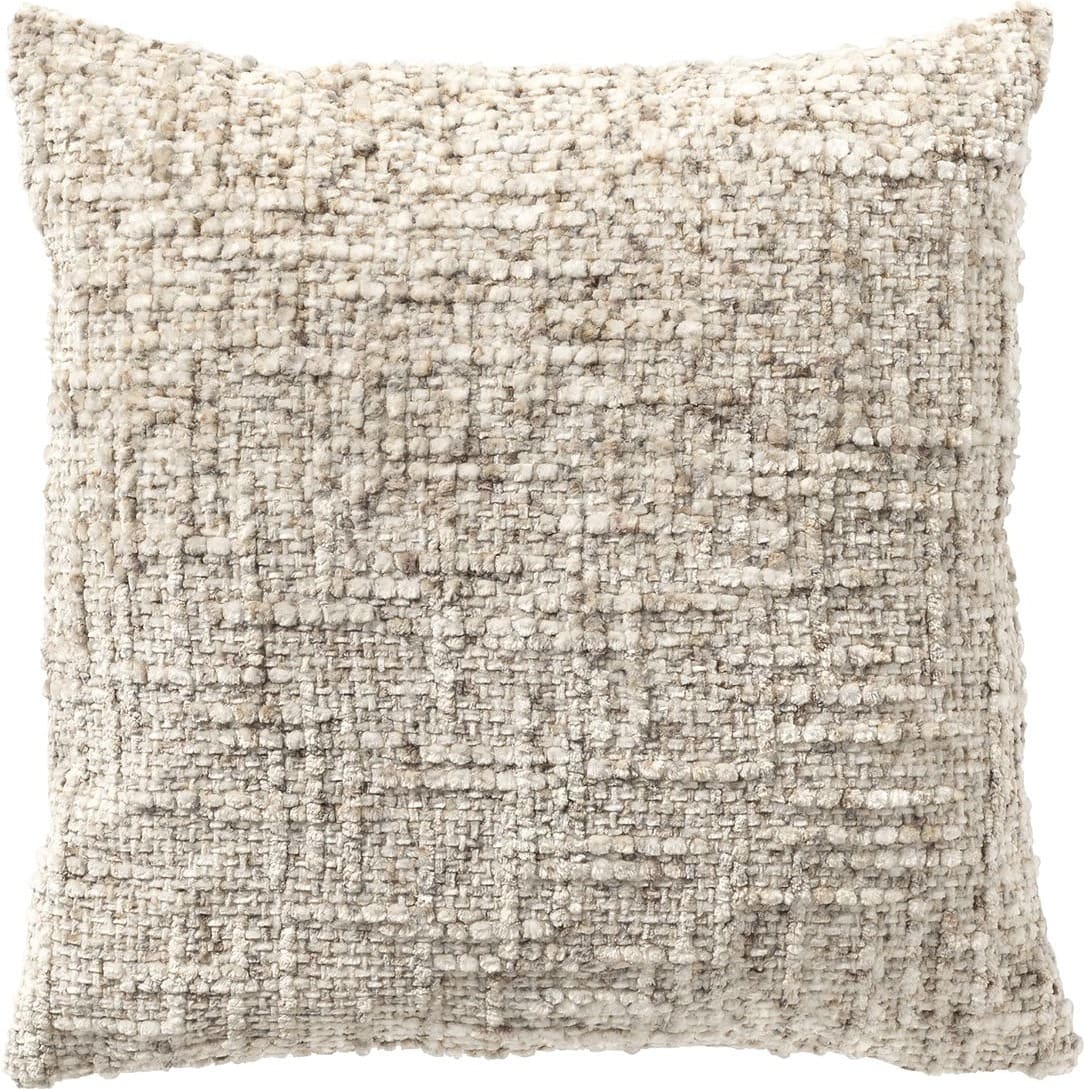 Feelings Wonen meubelen Noret sierkussen whitecap gray Wit Sierkussen