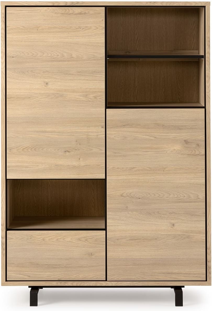 Feelings Wonen meubelen Palmira bergkast 2d + 1l + 3ov old Bruin Bergkast