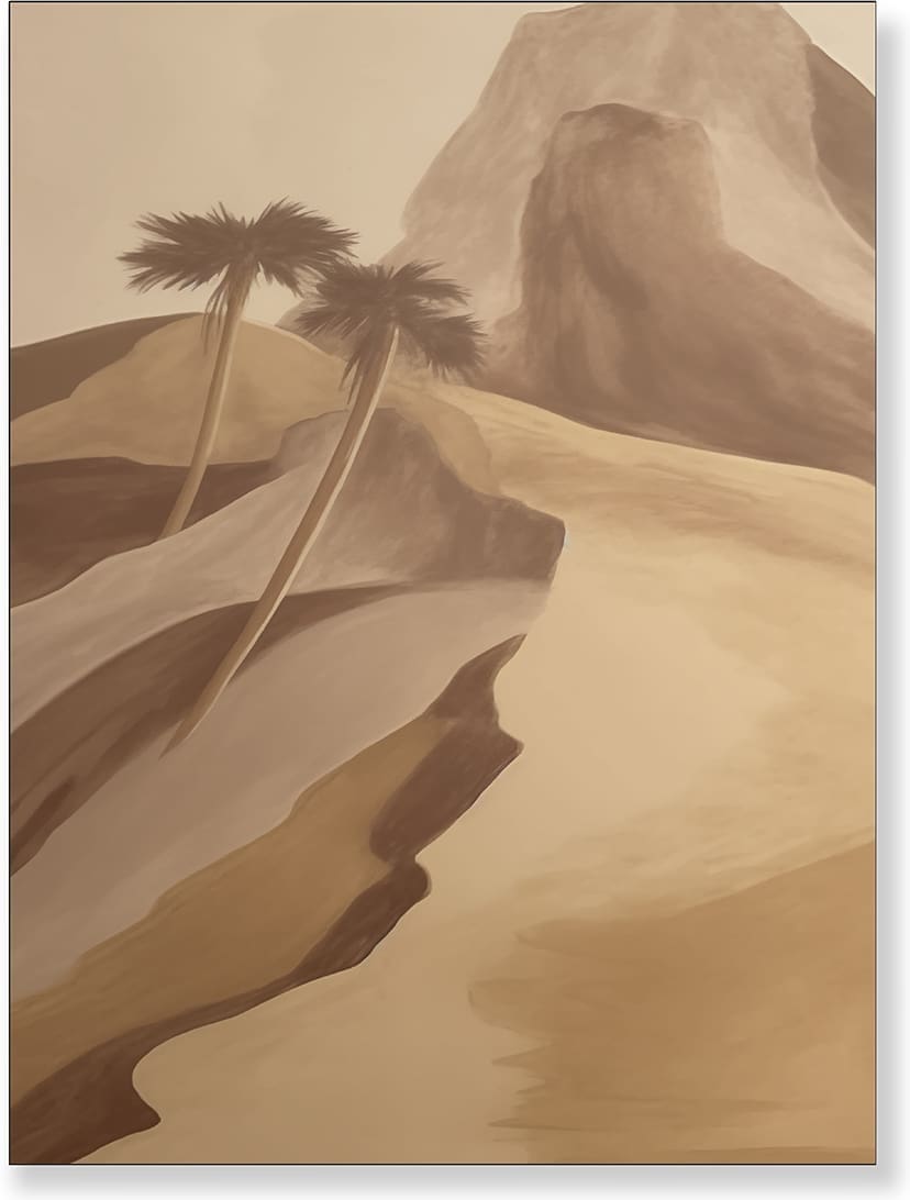 Feelings Wonen meubelen Rocky palm wanddecoratie Wanddecoratie