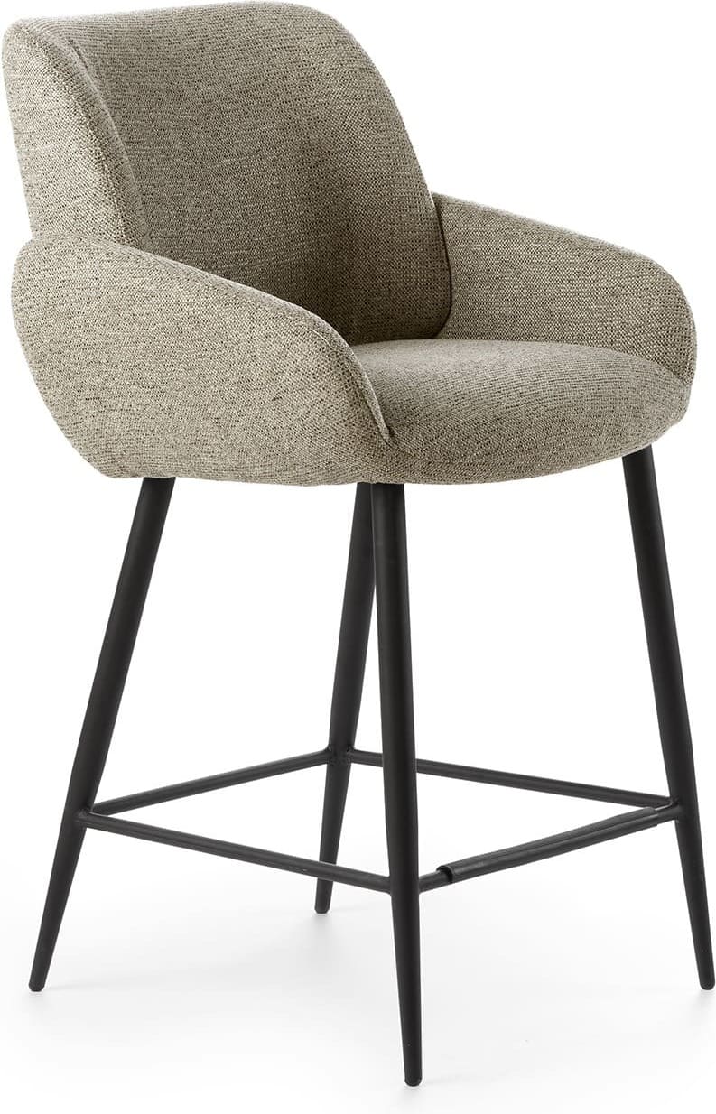 Feelings Wonen meubelen Romy barstoel liver Taupe Barkruk