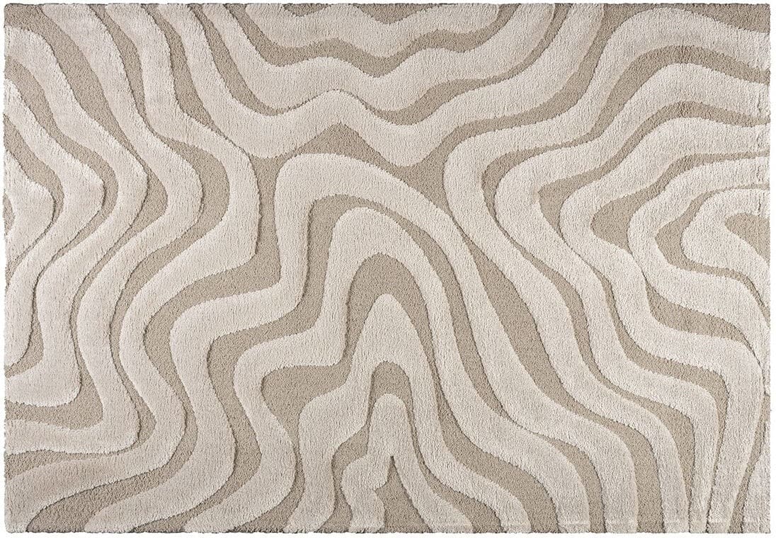 Feelings Wonen meubelen Rudolf vloerkleed beige 160x230 Beige Vloerkleed