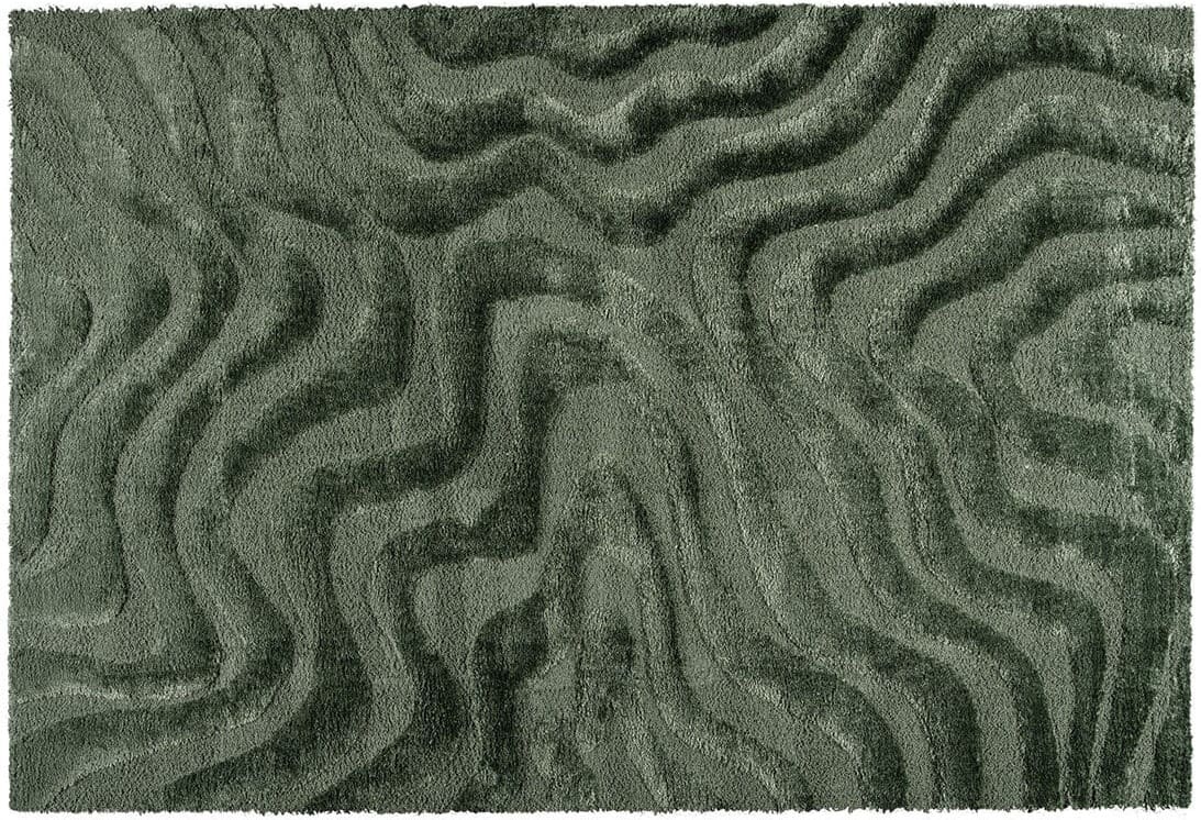 Feelings Wonen meubelen Rudolf vloerkleed groen 160x230 Groen Vloerkleed