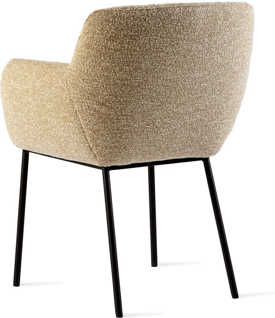 Feelings Wonen meubelen Skye eetkamerstoel Taupe|Bruin|Beige Eetkamerstoel