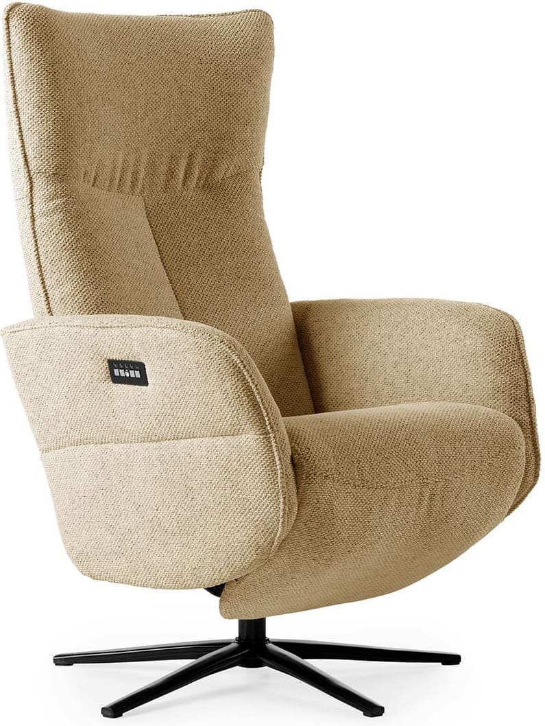 Feelings Wonen meubelen William relaxfauteuil brandy Naturel|Bruin Fauteuil