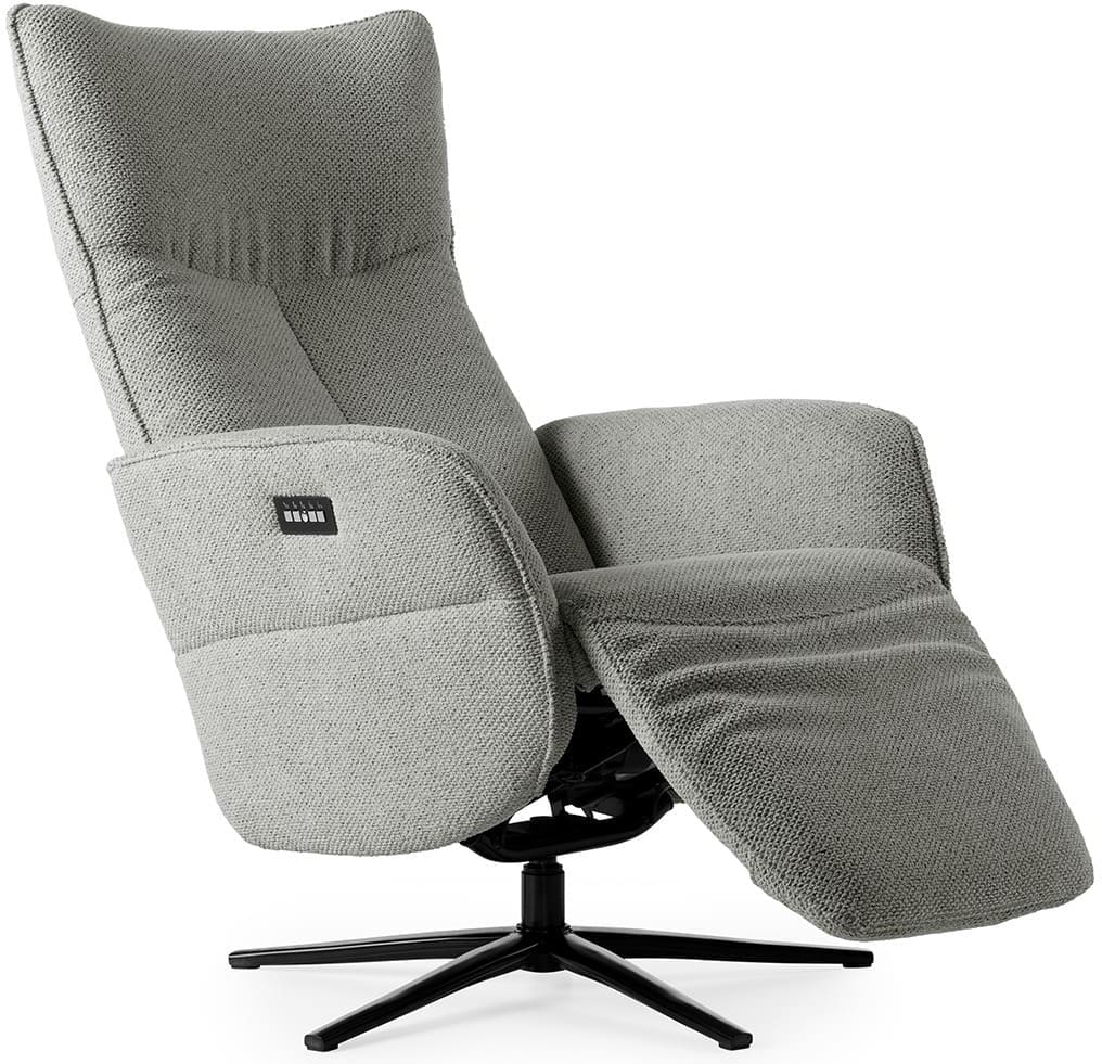 Feelings Wonen meubelen William relaxfauteuil darkgrey Grijs Fauteuil