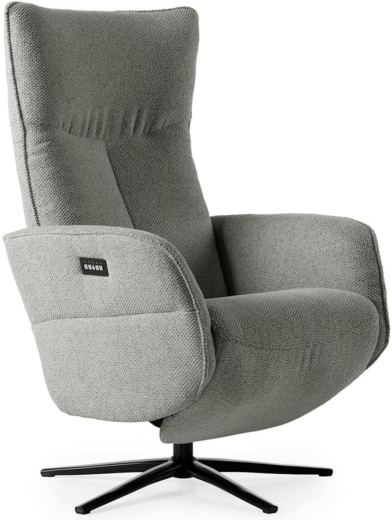 Feelings Wonen meubelen William relaxfauteuil darkgrey Grijs Fauteuil