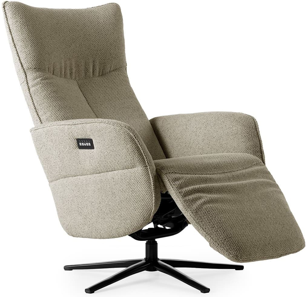 Feelings Wonen meubelen William relaxfauteuil taupe Naturel|Taupe Fauteuil