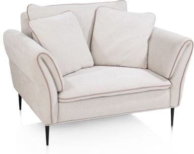 Henders & Hazel Almeria 1,5 zitsbank Beige|Wit Bank