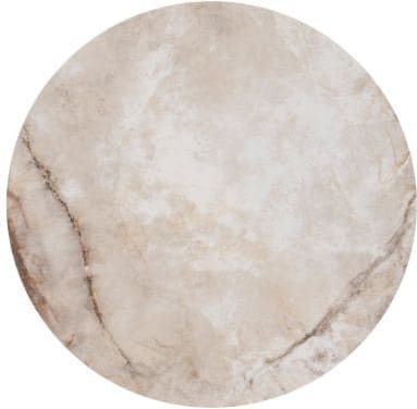 Henders & Hazel Avelli bijzettafel rond 45 cm - steelbrown + keramiek blad Bijzettafel