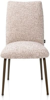 Henders & Hazel Bovina eetkamerstoel - stof Luton + nosag - frame steelbrown - koper Koper Eetkamerstoel