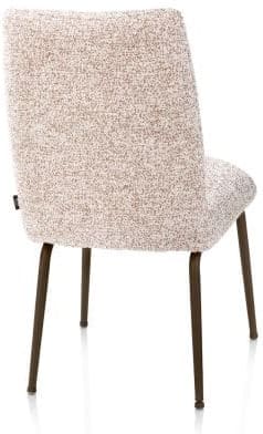 Henders & Hazel Bovina eetkamerstoel - stof Luton + nosag - frame steelbrown - koper Koper Eetkamerstoel