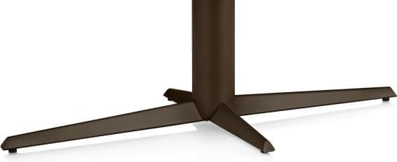 Henders & Hazel Caletta Eetkamertafel ovaal 240 x 105 cm. - hpl primo laminato blad - centrale teenpoot steelbrown - middenbruin Eettafel