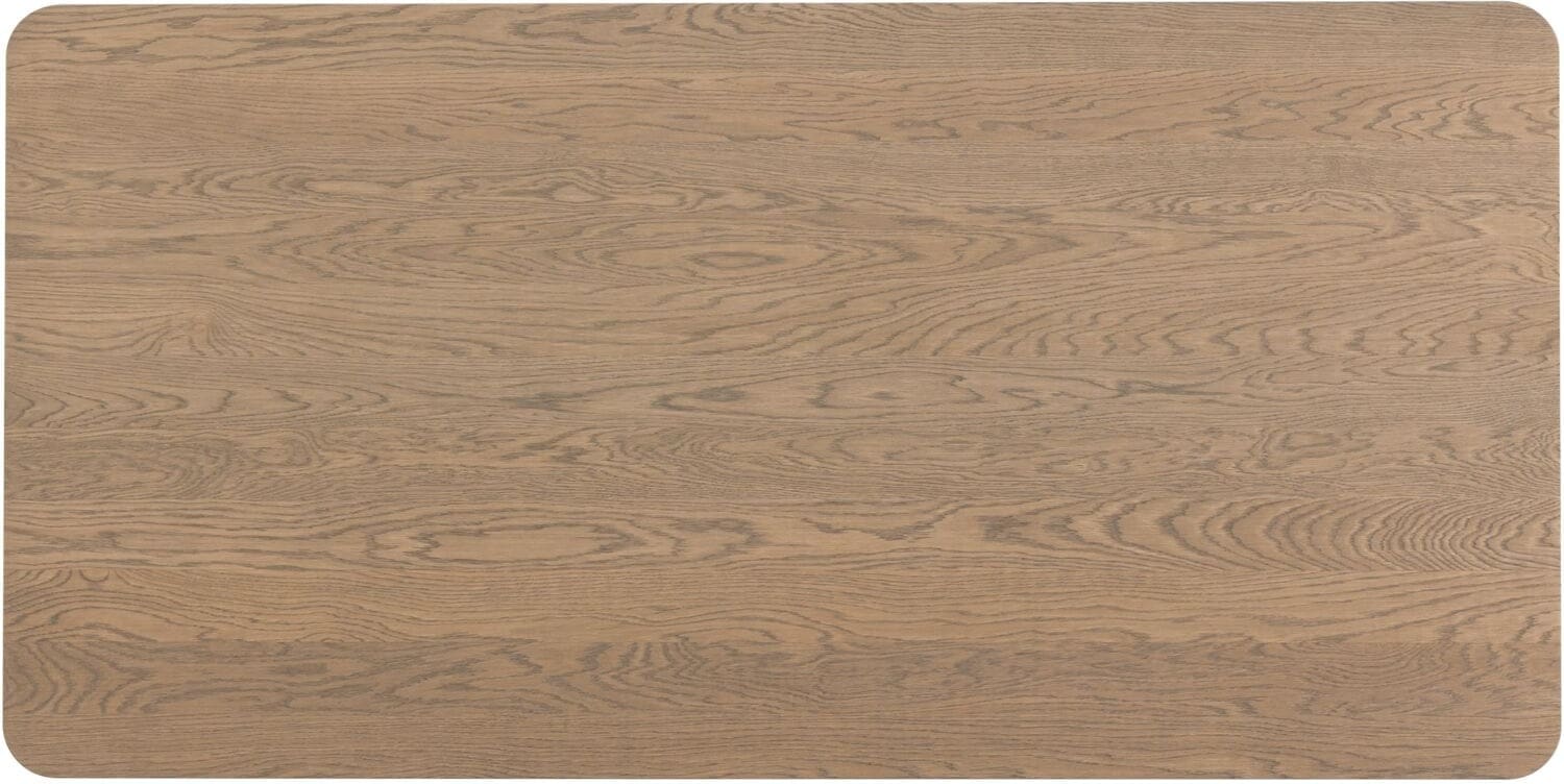 INHOUSE Eettafel Tabiro rechthoekig cashmere bruin 200x100cm Bruin Eettafel