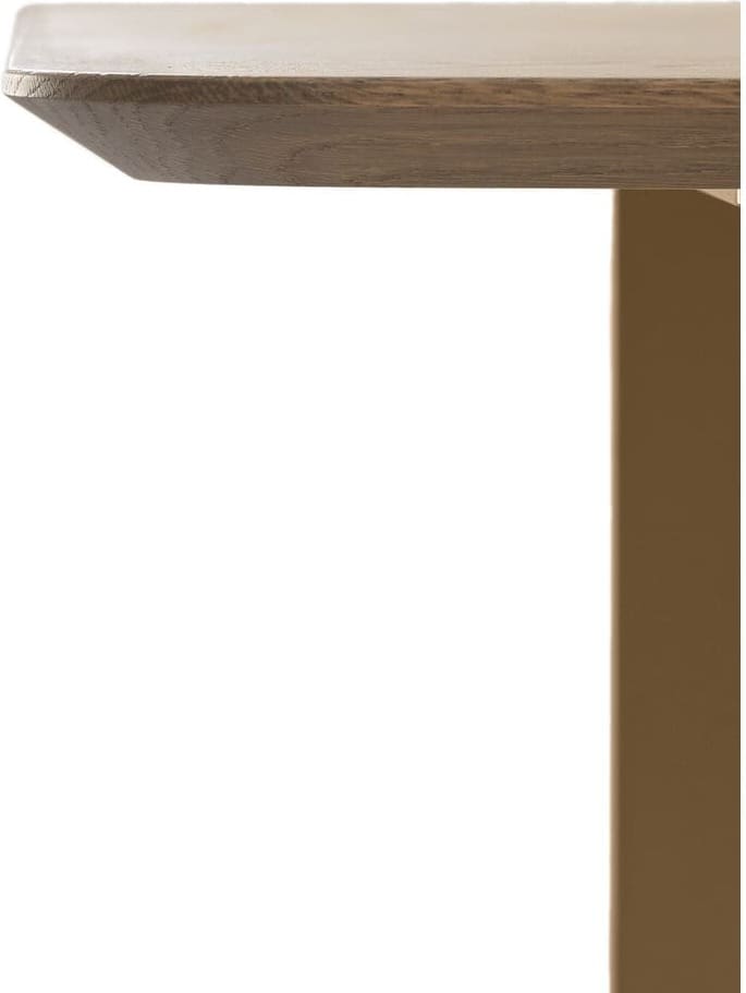 INHOUSE Eettafel Tabiro rechthoekig cashmere bruin 200x100cm Bruin Eettafel