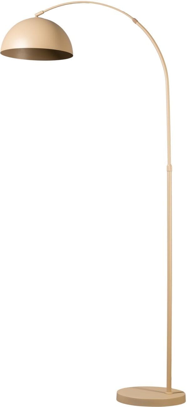 INHOUSE Vloerlamp Tavolara zandbeige metaal Bruin Vloerlamp