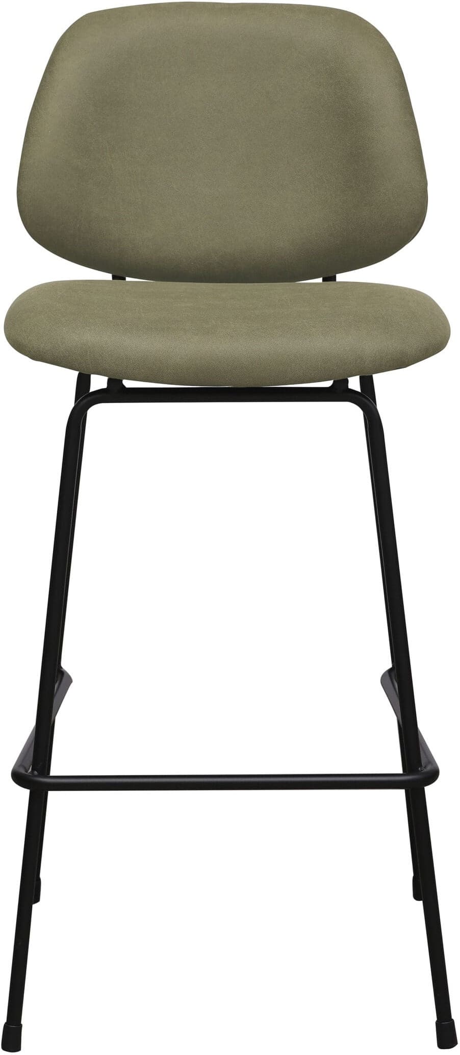 LABEL51 Barkruk Bello - Moss - Micro Suede - Hoog Barstoel