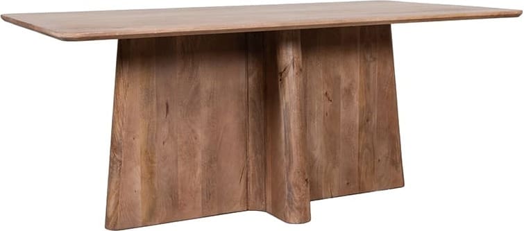 LABEL51 Eetkamertafel Scott - Nature Smooth - Mangohout - 200 cm Eettafel