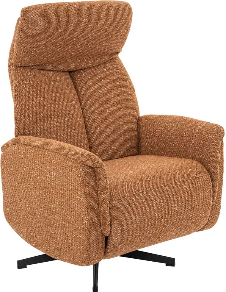 LABEL51 Fauteuil Helsinki - Coral - Royal Boucle - Manueel Verstelbaar Fauteuil