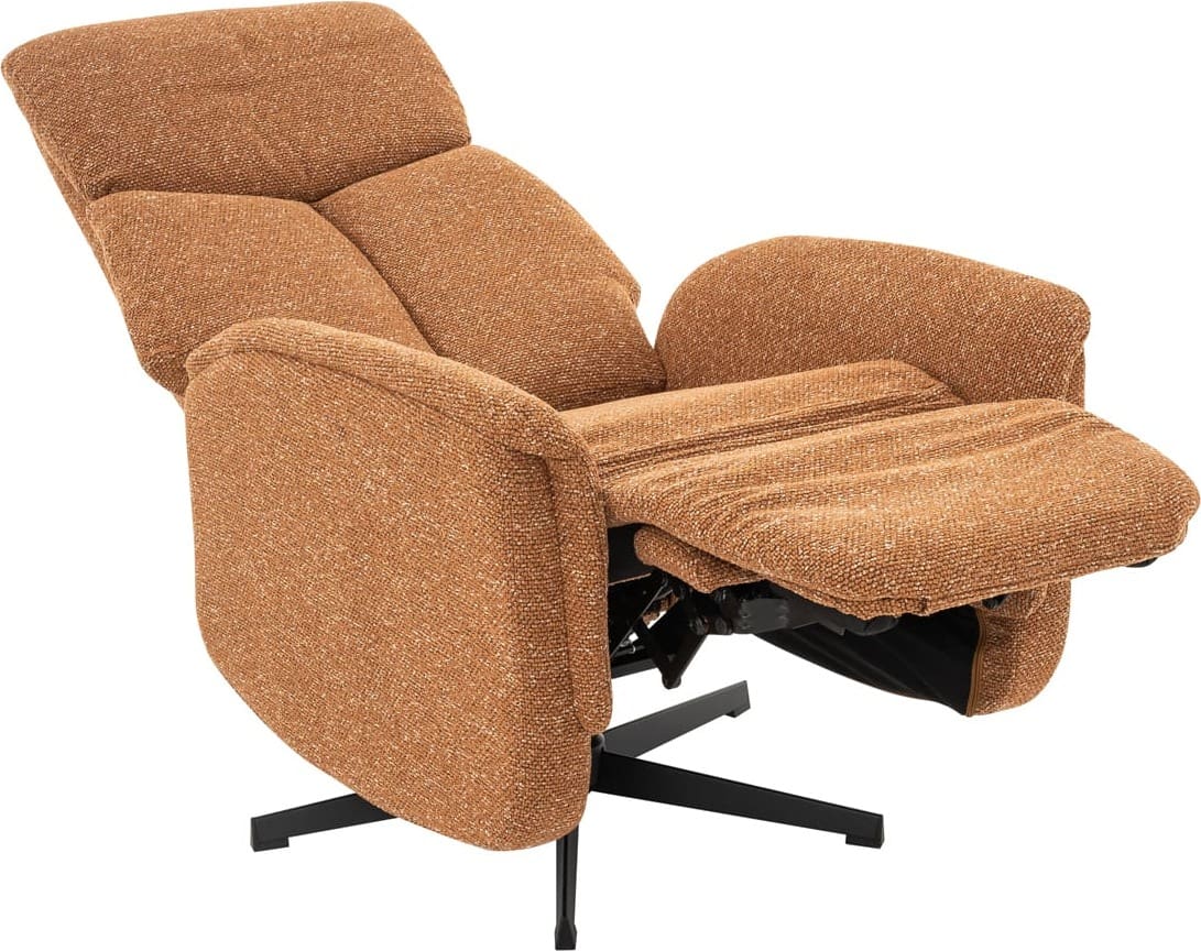 LABEL51 Fauteuil Helsinki - Coral - Royal Boucle - Manueel Verstelbaar Fauteuil