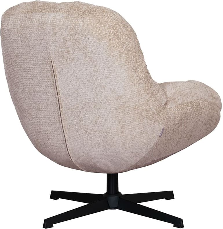 LABEL51 Fauteuil Huxley - Clay - Elite - One Size Taupe Fauteuil