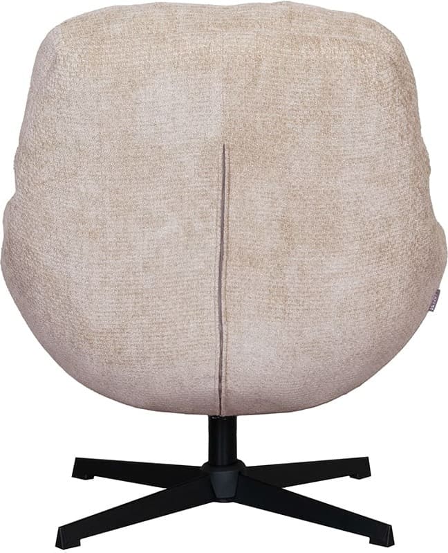 LABEL51 Fauteuil Huxley - Clay - Elite - One Size Taupe Fauteuil