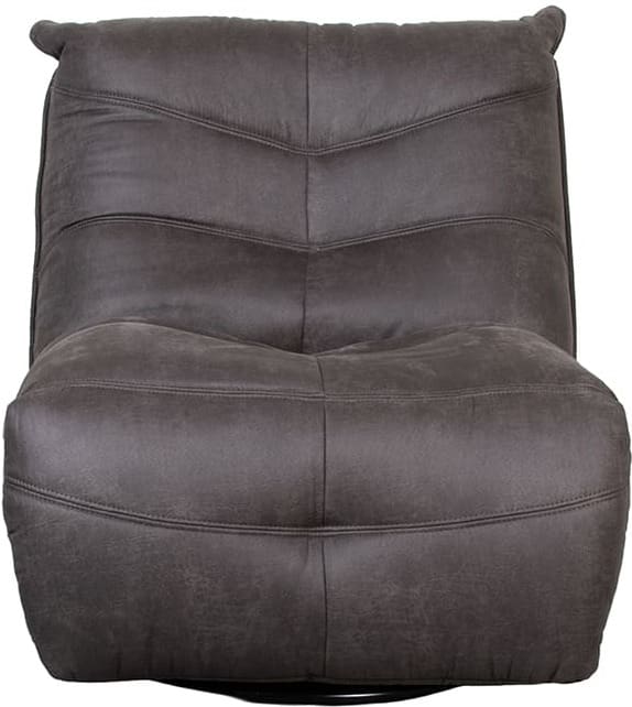 LABEL51 Fauteuil Powernap Station - Antraciet - Micro Suede - One Size Antraciet Fauteuil