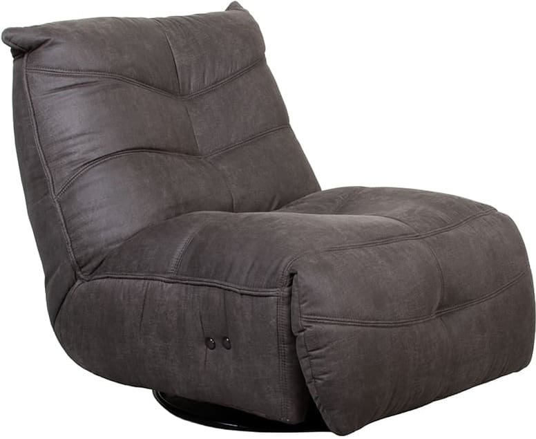 LABEL51 Fauteuil Powernap Station - Antraciet - Micro Suede - One Size Antraciet Fauteuil
