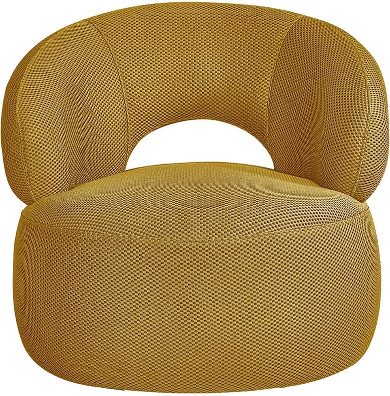 LABEL51 Fauteuil Suite - Oker - Breathe - 1-Zits Geel Fauteuil