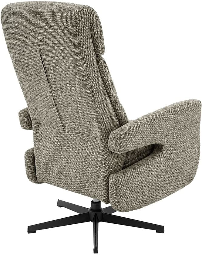 LABEL51 Fauteuil Tampere - Mushroom - Royal Boucle - One Size Fauteuil