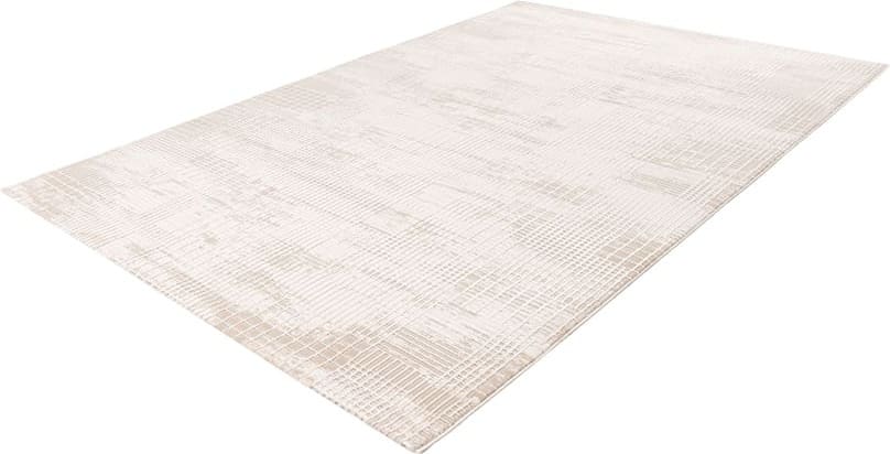 LABEL51 Vloerkleed Manila - Beige - Polyester - 160x230 cm Beige Vloerkleed