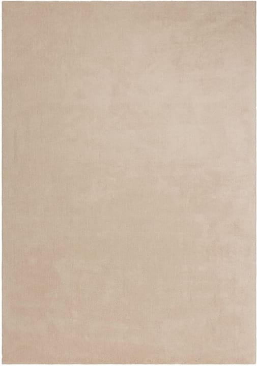 LABEL51 Vloerkleed Velo - Beige - Synthetisch - 160x230 cm Beige Vloerkleed