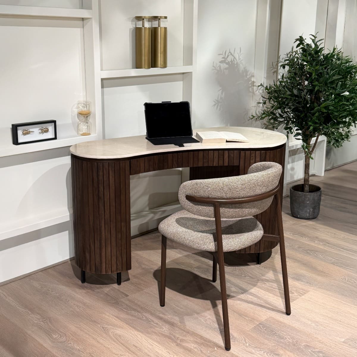 Livingfurn Brix Dexter Bottecino Bruin|Naturel