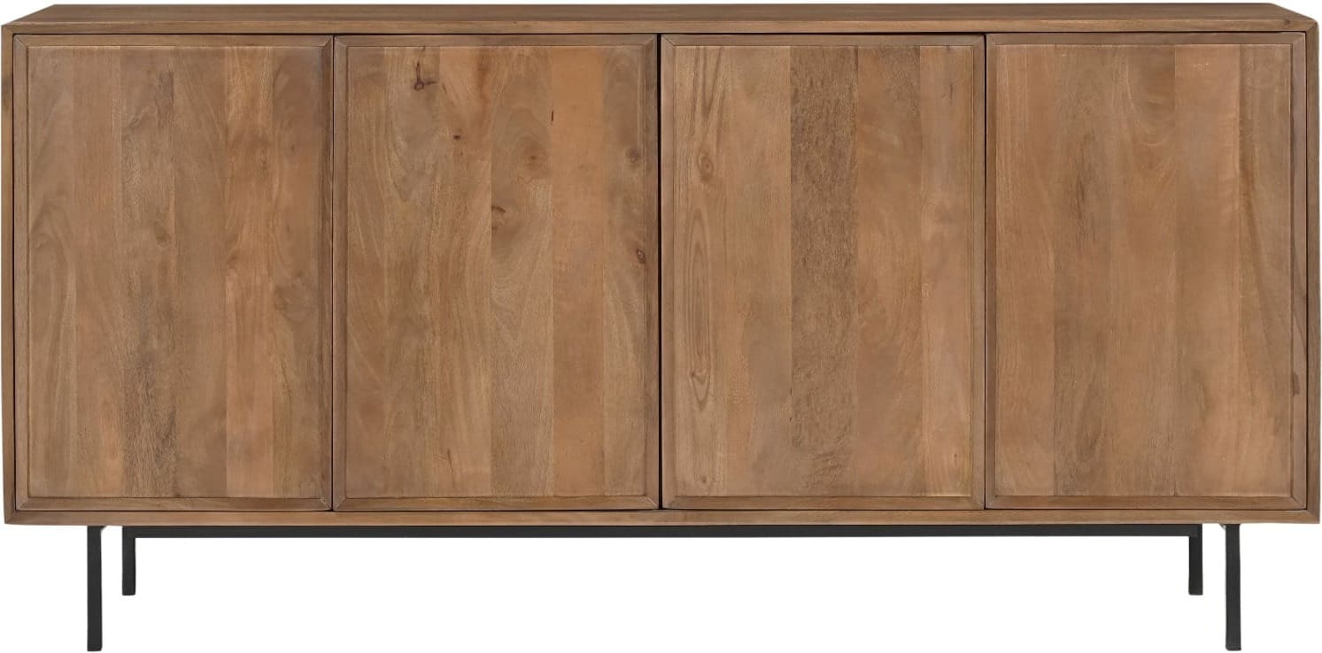 Livingfurn Dressoir Ravenstein 180cm Bruin|Naturel Dressoir
