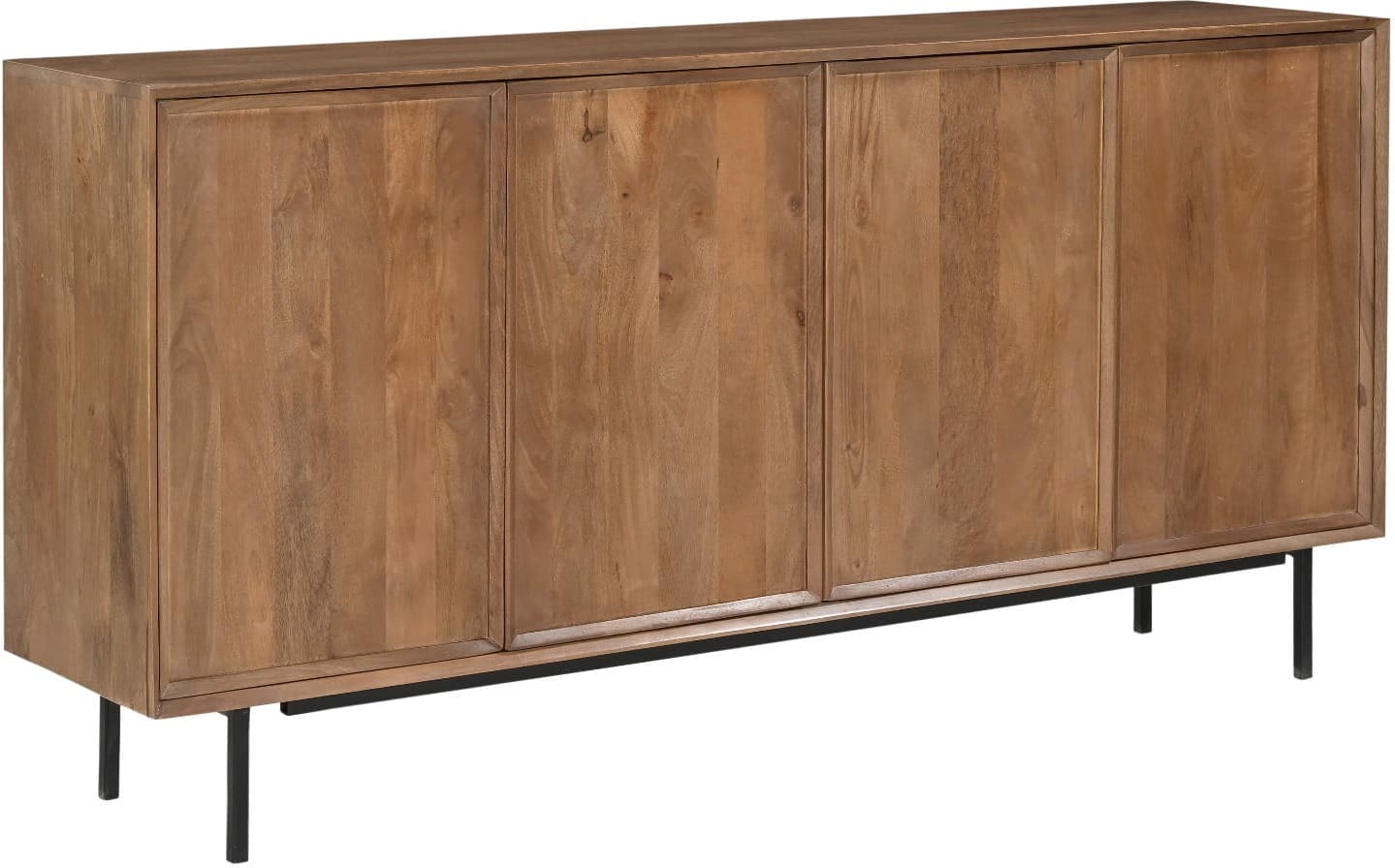 Livingfurn Dressoir Ravenstein 180cm Bruin|Naturel Dressoir