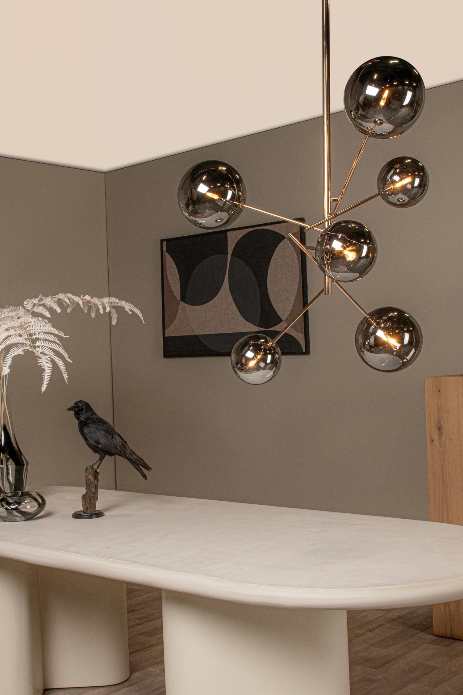 Alara Hanglamp Ø72 cm Led G4 - Goud Lucide Hanglamp 46417/06/10
