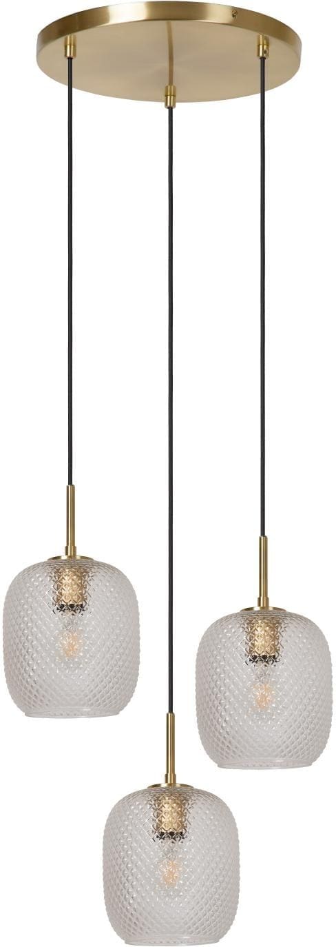 Alicent Hanglamp Ø35 cm - Mat Goud / Messing Lucide Hanglamp 03450/03/02