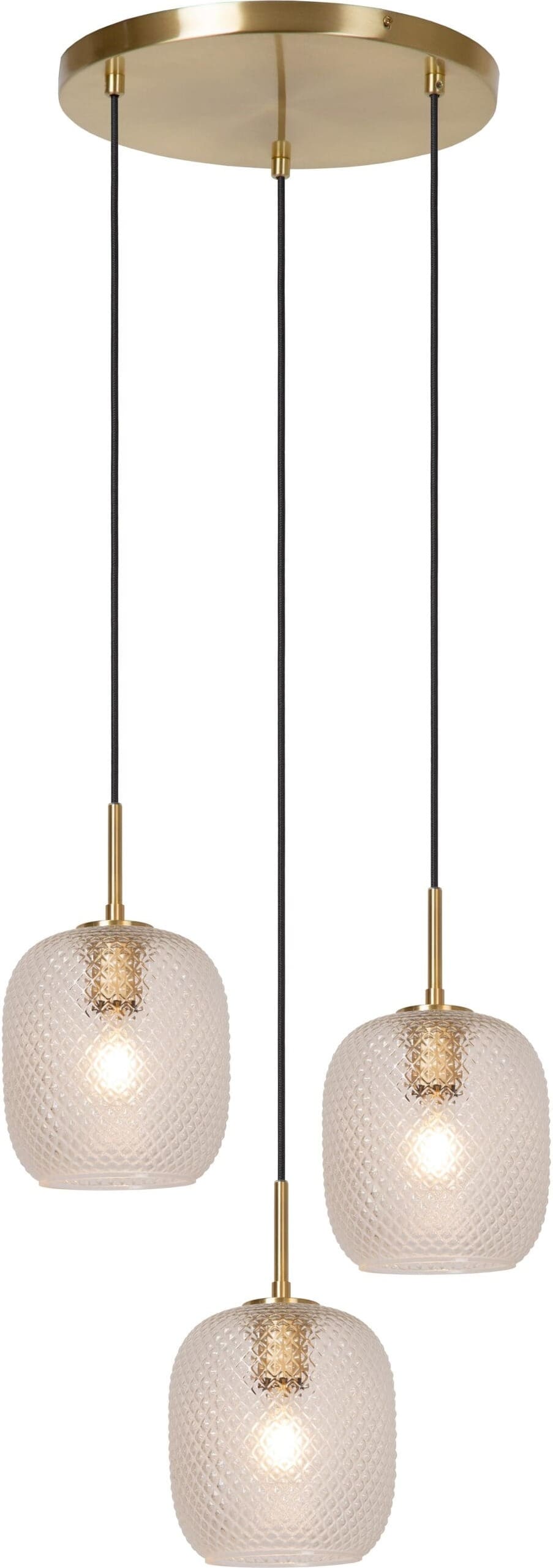Alicent Hanglamp Ø35 cm - Mat Goud / Messing Lucide Hanglamp 03450/03/02