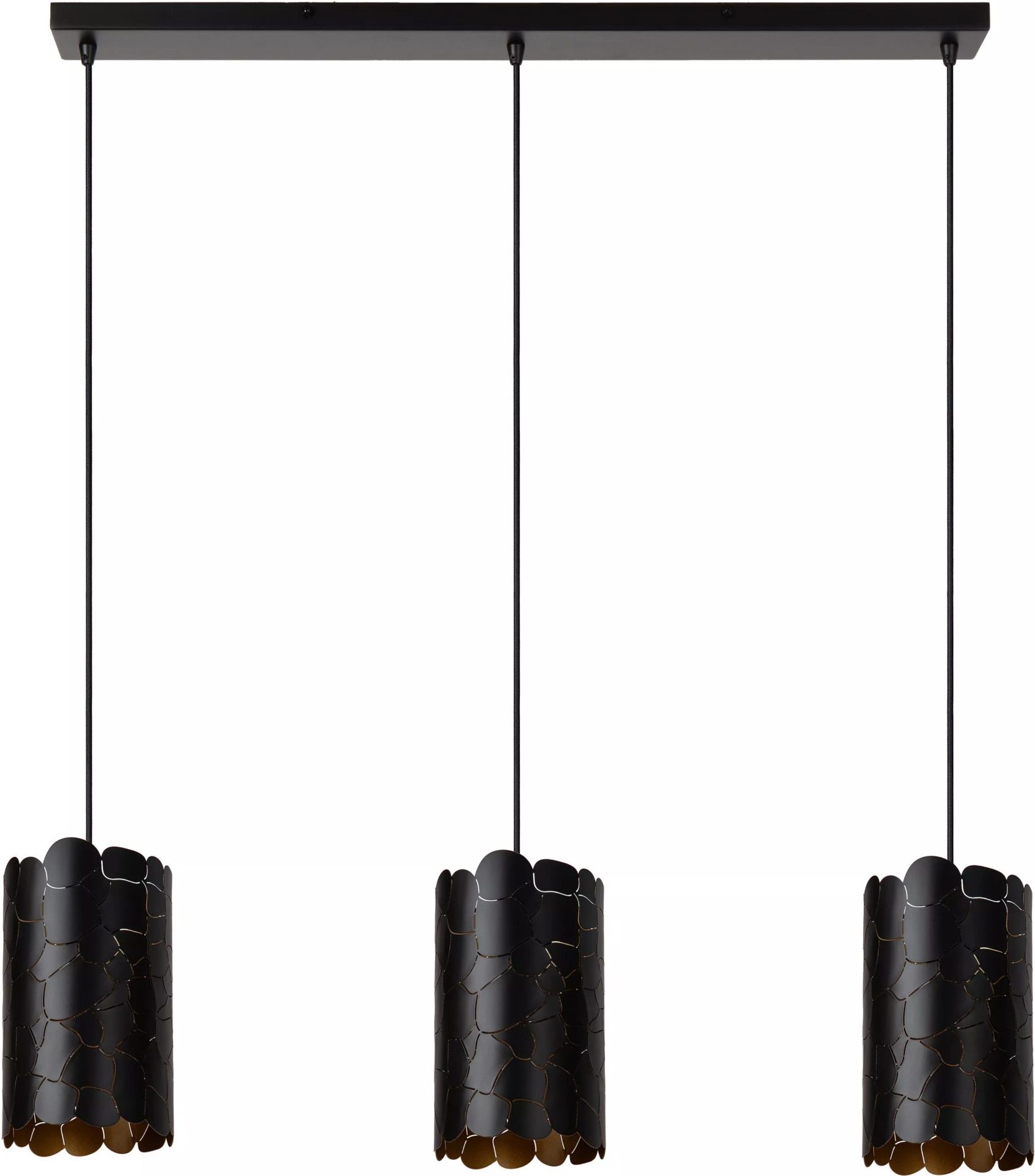 Almelo Hanglamp - Zwart Lucide Hanglamp 21434/03/30