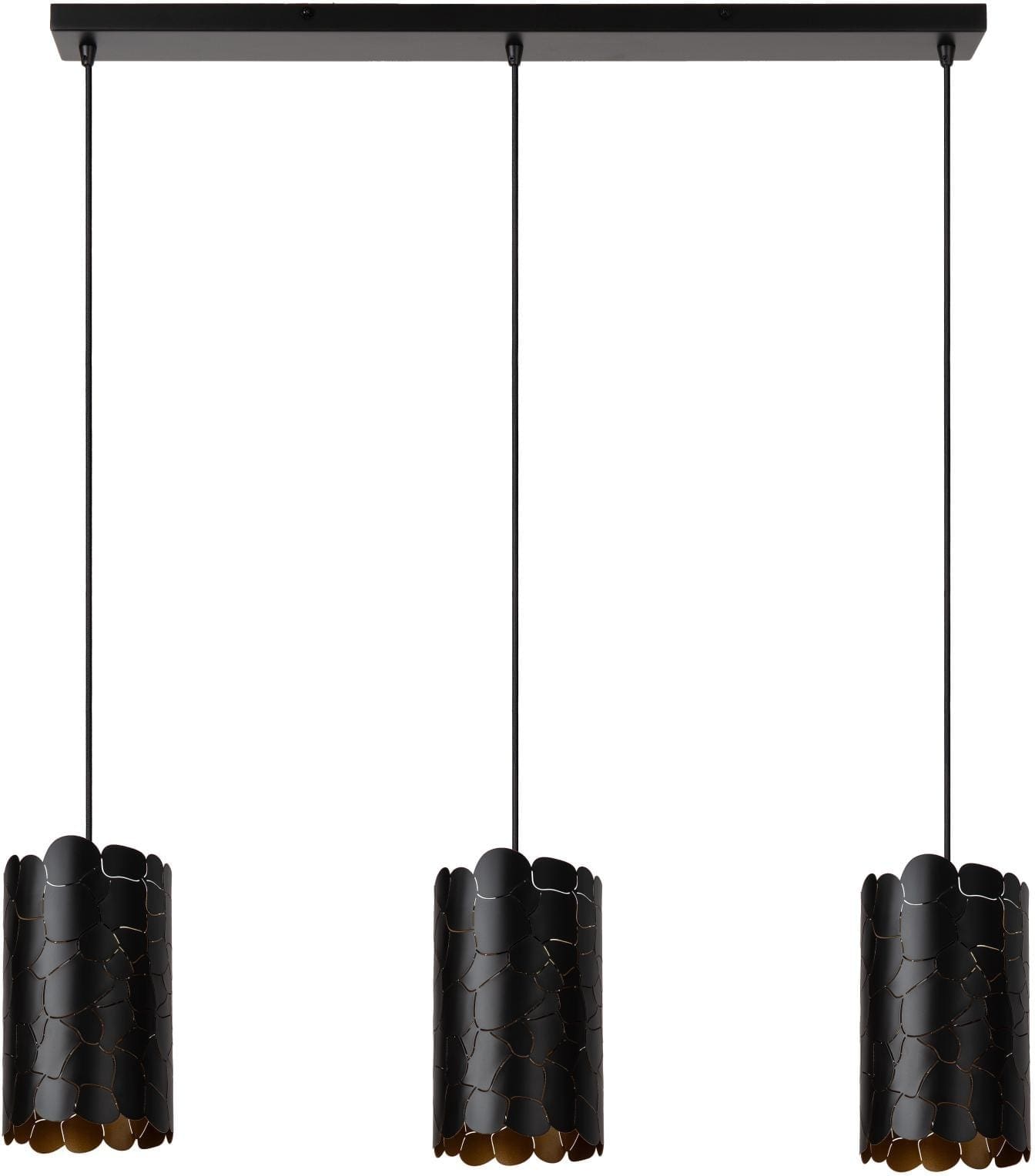 Almelo Hanglamp - Zwart Lucide Hanglamp 21434/03/30
