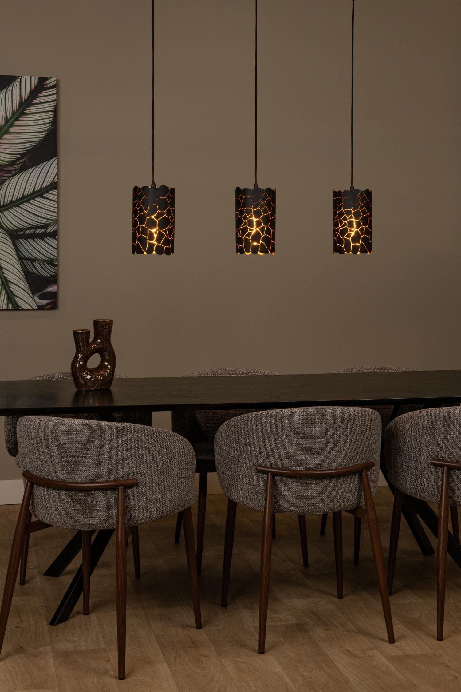 Almelo Hanglamp - Zwart Lucide Hanglamp 21434/03/30