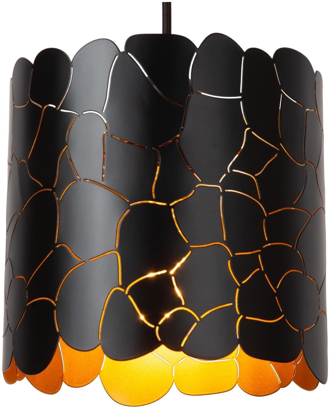 Almelo Hanglamp - Zwart Lucide Hanglamp 21434/13/30