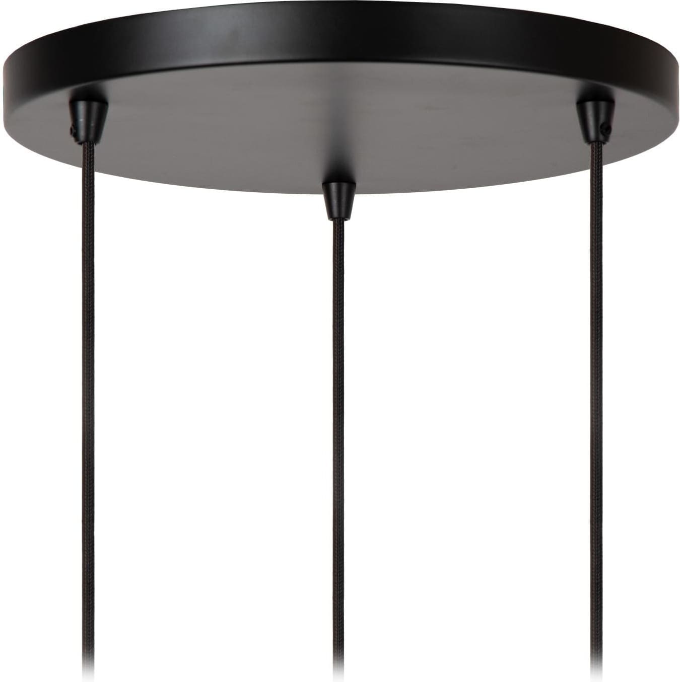 Almelo Hanglamp - Zwart Lucide Hanglamp 21434/13/30