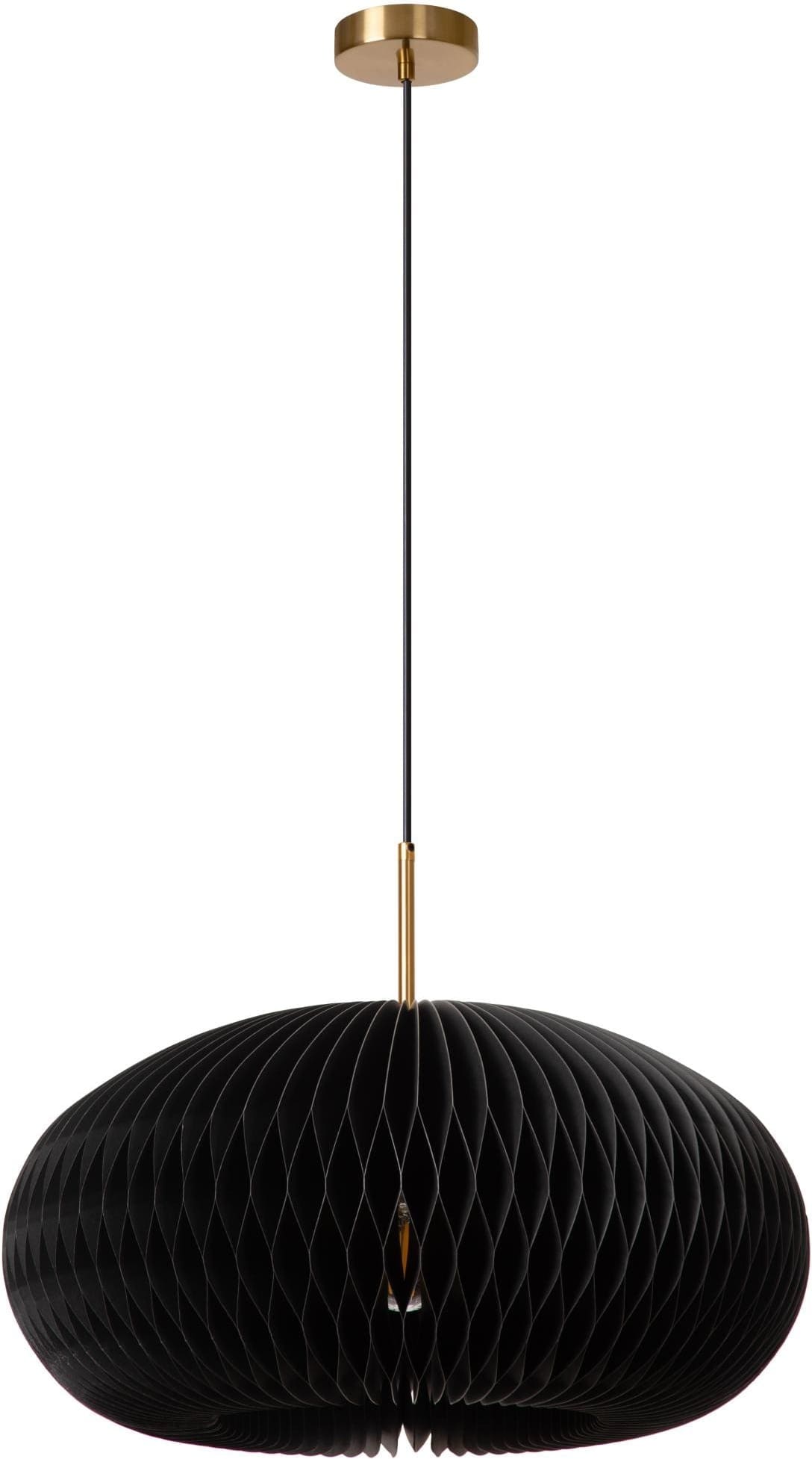 Armoni Hanglamp Ø52 cm - Zwart Lucide Hanglamp 42401/52/30
