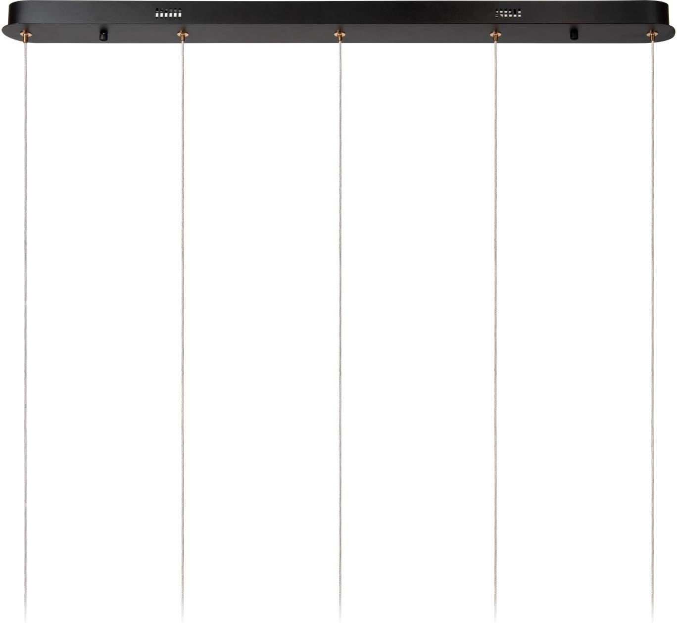 Berliane Hanglamp Led Dimb. 5x4w 2700k - Transparant | Essential Lucide Hanglamp 00430/20/60