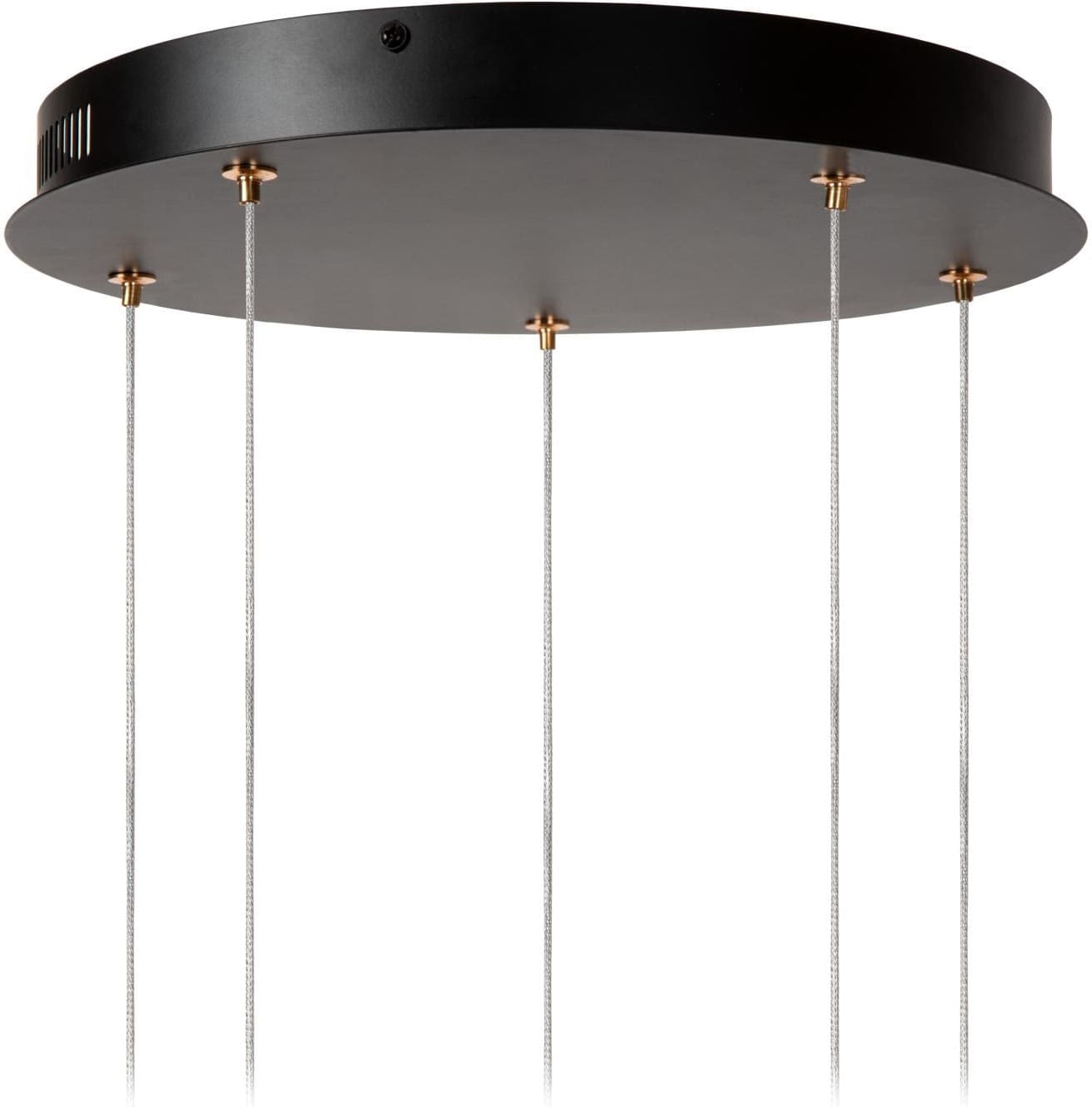 Berliane Hanglamp Ø34 cm Led Dimb. 5x4w 2700k - Transparant | Essential Lucide Hanglamp 00430/21/60