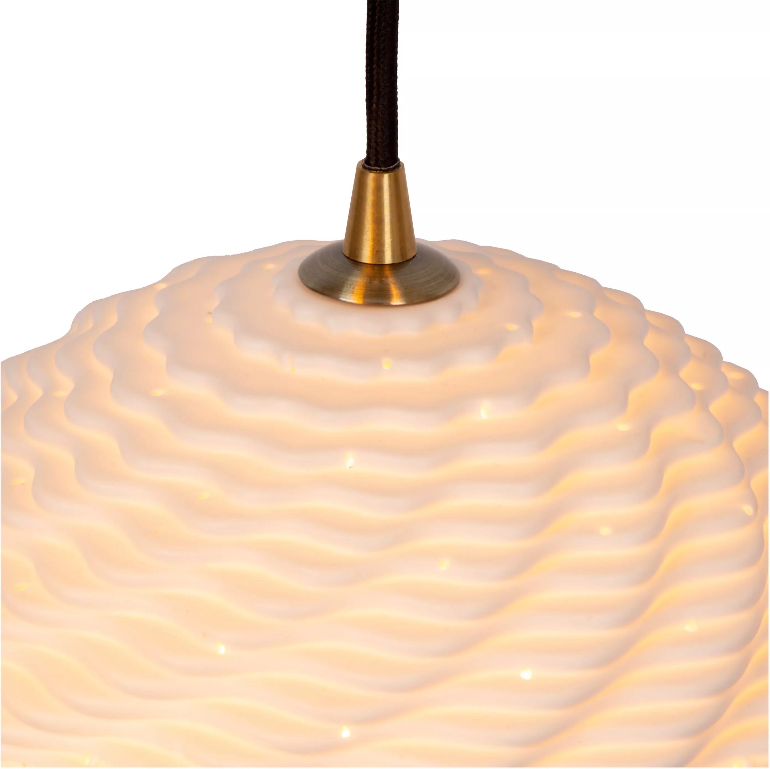 Bina Hanglamp Ø40 cm - Wit Lucide Hanglamp 13451/03/31