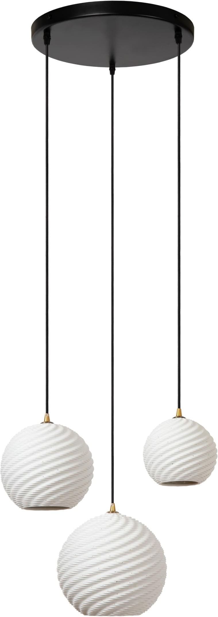 Bina Hanglamp Ø40 cm - Wit Lucide Hanglamp 13451/03/31