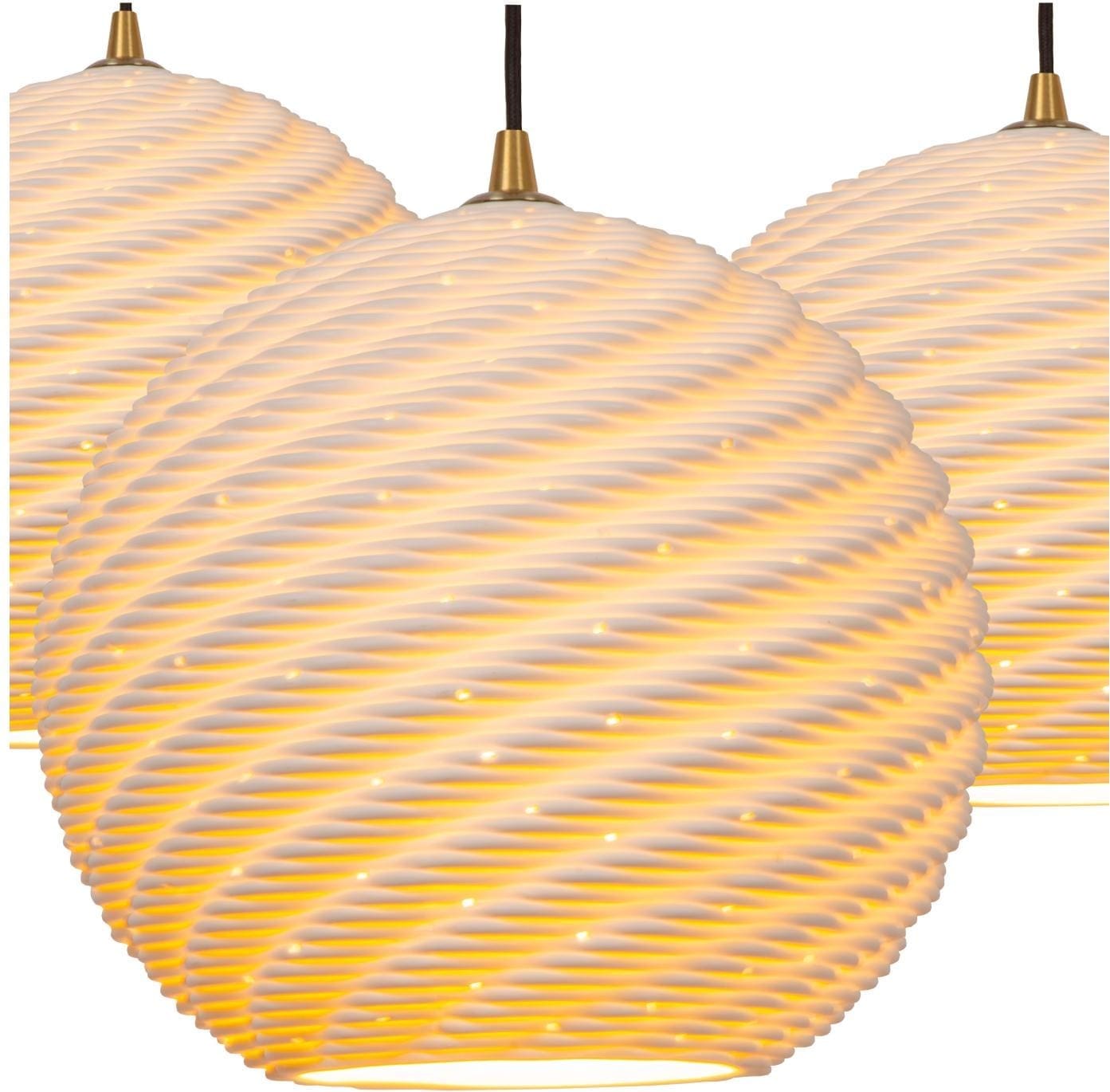 Bina Hanglamp Ø40 cm - Wit Lucide Hanglamp 13451/03/31