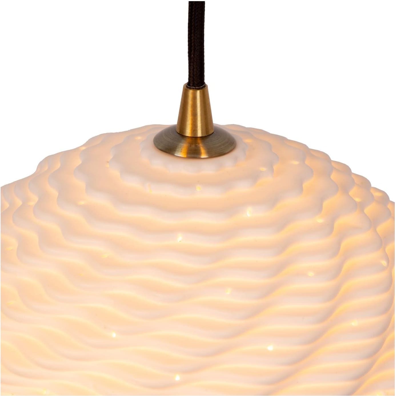 Bina Hanglamp Ø40 cm - Wit Lucide Hanglamp 13451/03/31